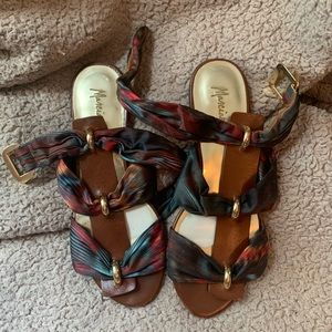 Marciano Scarf Sandals SIZE 7
